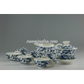 Qinghua Keramik Geschenk Tee Tasse Set